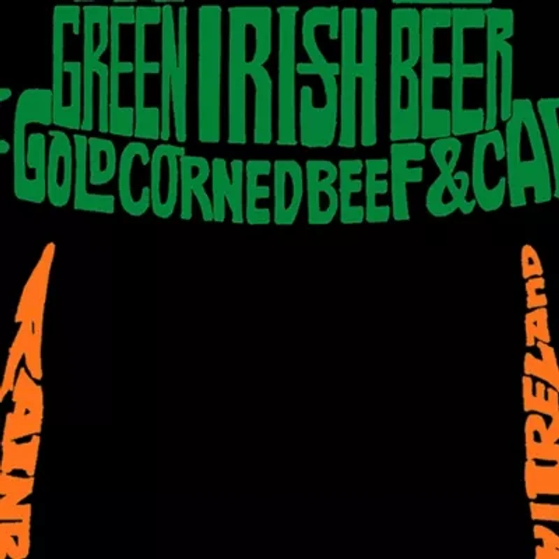 Women's Plus Word Art T-shirt - Leprechaun