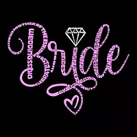 Women's Plus Word Art Tank Top - Bride