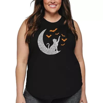 Lunar Bats - Women's Plus Word Art Tank Top