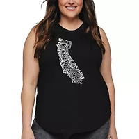 Women's Plus Word Art Tank Top