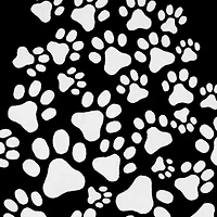 Paw Christmas Tree - Women's Plus Word Art Tank Top