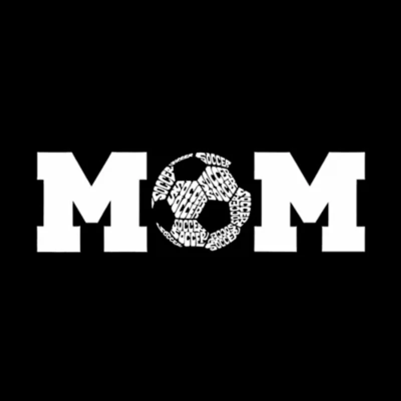 Soccer Mom - Women's Plus Word Art T-Shirt