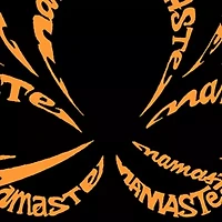 Women's Plus Word Art Tank Top - Namaste