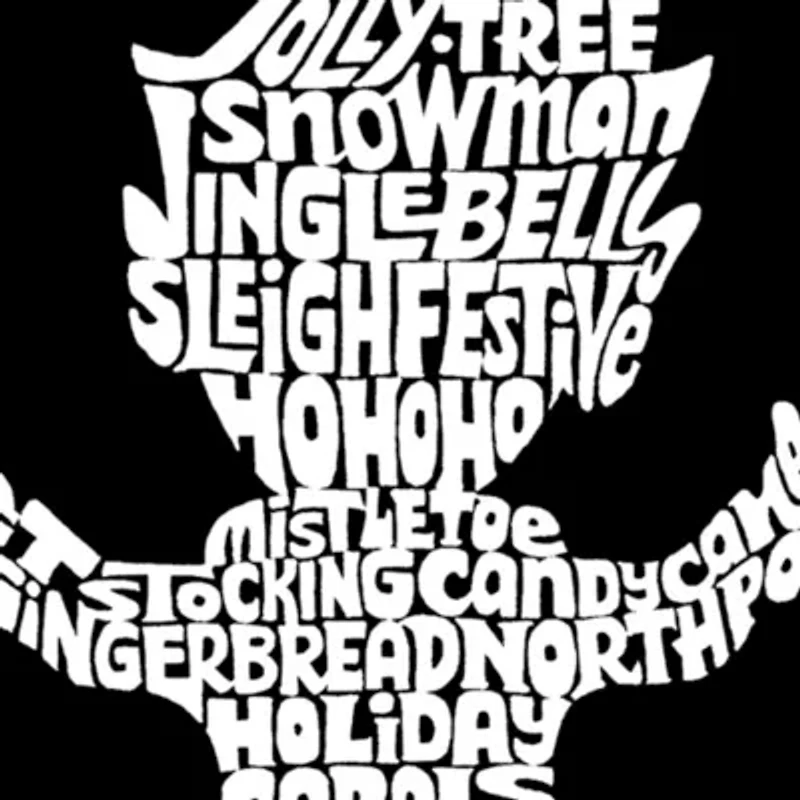 Christmas Elf - Women's Plus Word Art T-Shirt