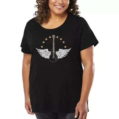 Country Female Singers - Women's Plus Word Art T-Shirt