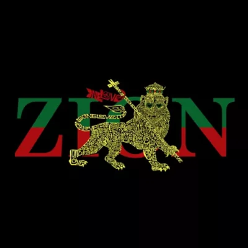 Women's Plus Word Art T-shirt - Zion One Love