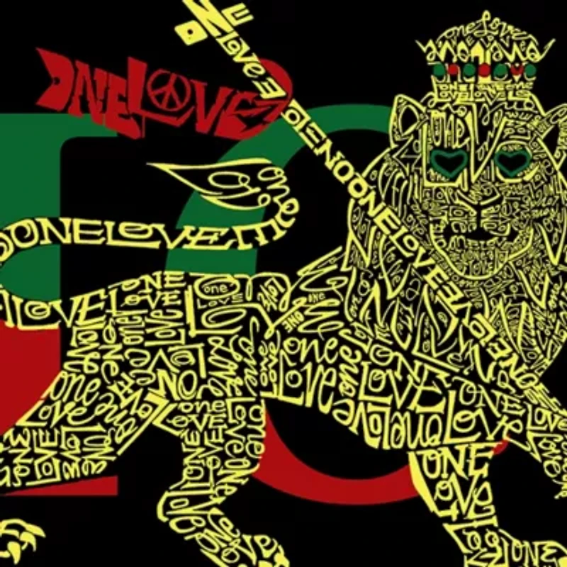 Women's Plus Word Art V-Neck - Zion One Love