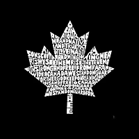 Women's Plus Word Art V-Neck - CANADIAN NATIONAL ANTHEM
