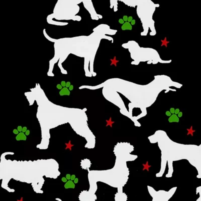 Here Comes Santa Paws - Women's Plus Word Art Tank Top