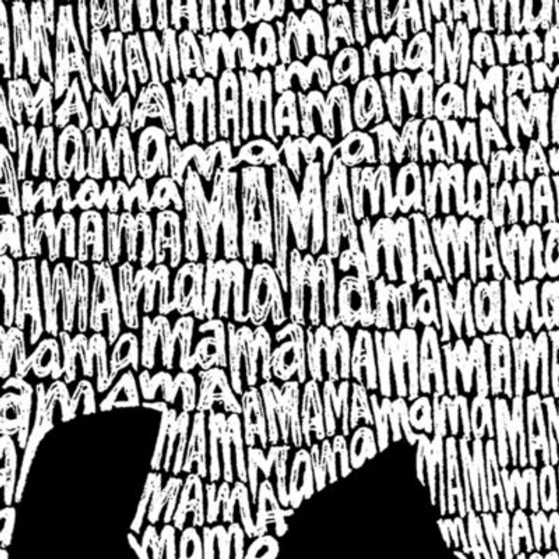 Women's Plus Word Art T-shirt - Mama Bear