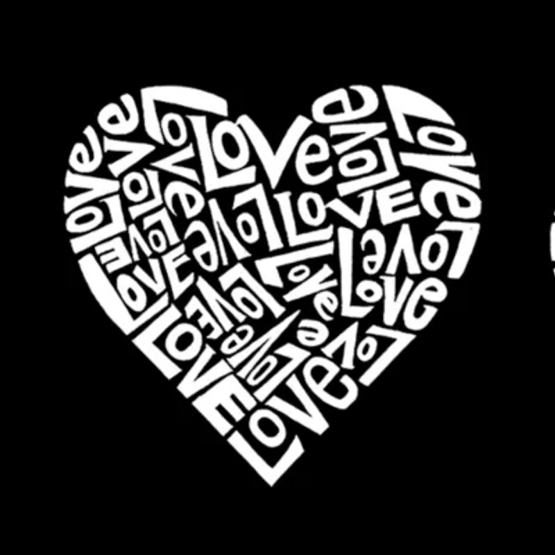 Women's Plus Word Art T-shirt - Peace Love Cats