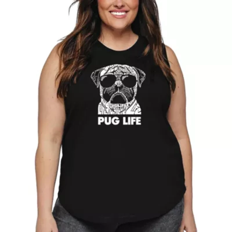 Women's Plus Word Art Tank Top