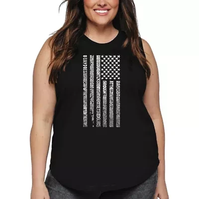 Women's Plus Word Art Tank Top