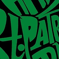 Women's Plus Word Art V-Neck - St. Patrick's Day Shamrock