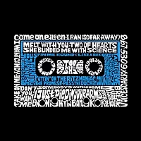 Women's Plus Word Art V-Neck - 80s One Hit Wonders