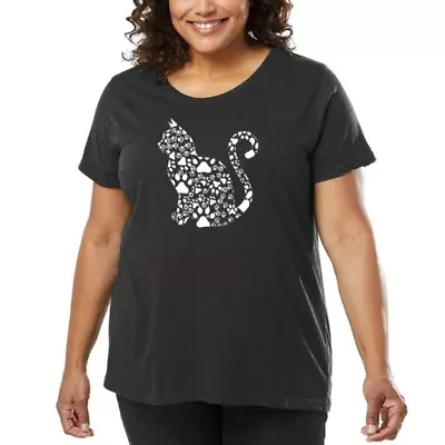 Cat Claws - Women's Plus Word Art T-Shirt