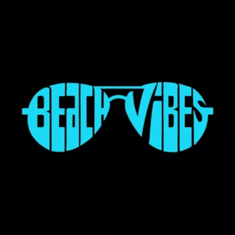Beach Vibes - Women's Plus Word Art Tank Top