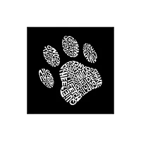 Women's Plus Word Art T-shirt - Dog Paw