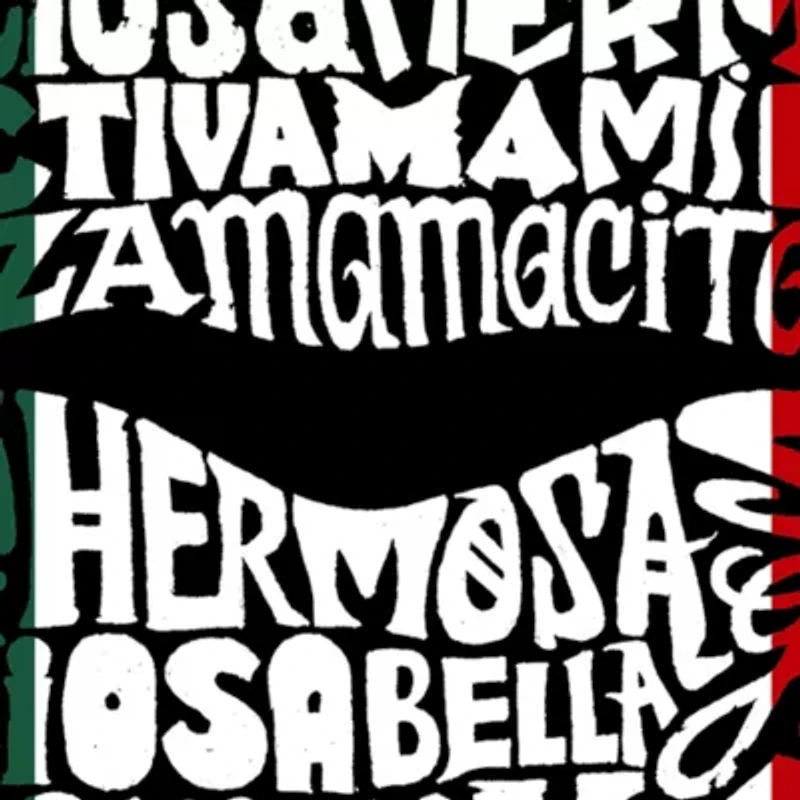 Women's Plus Word Art T-shirt - Latina Lips