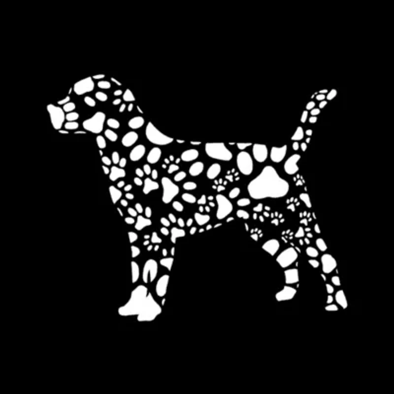 Women's Plus Word Art Tank Top - Dog Paw Prints