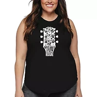 Women's Plus Word Art Tank Top
