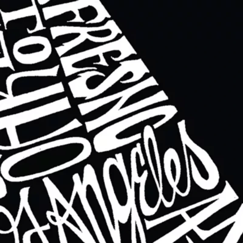 Women's Plus Word Art T-shirt - California State