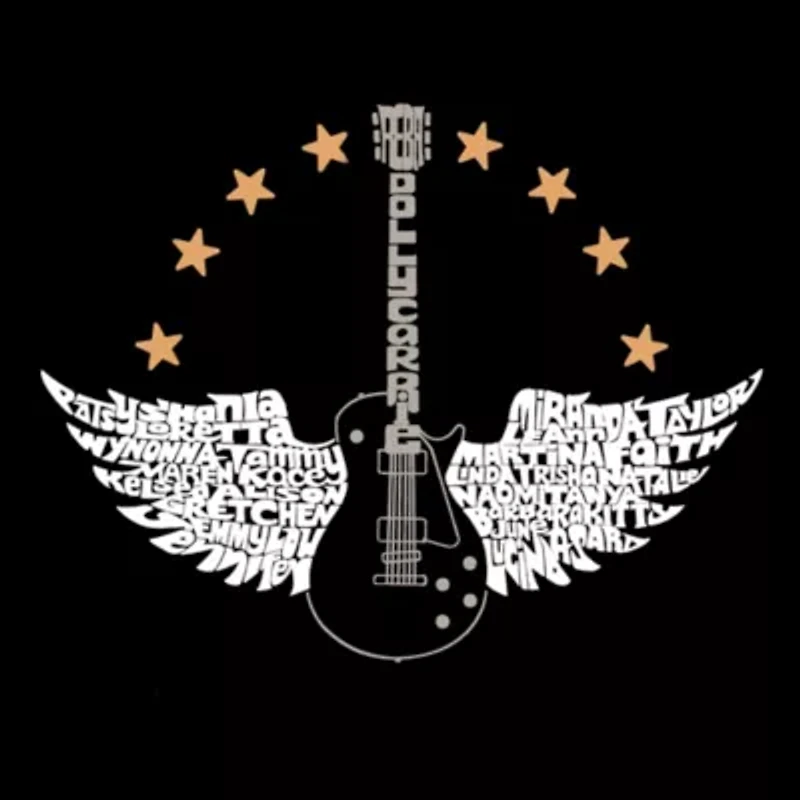 Country Female Singers - Women's Plus Word Art Tank Top