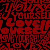 Love Yourself - Women's Plus Word Art Tank Top