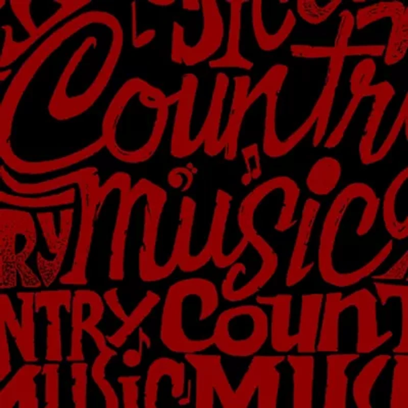 Women's Plus Word Art T-shirt - Country Music Heart