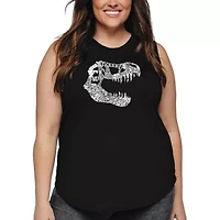 Women's Plus Word Art Tank Top - TREX