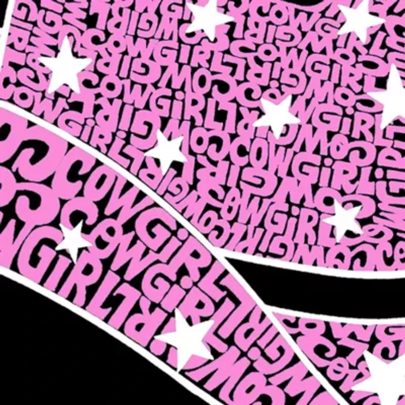 Cowgirl Hat - Women's Plus Word Art Tank Top