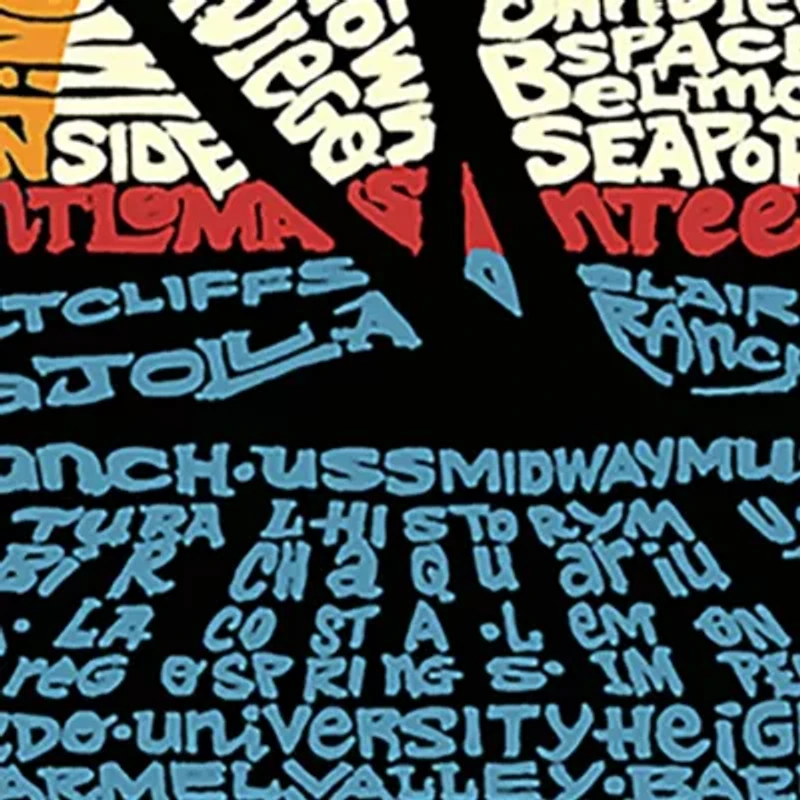 Women's Plus Word Art T-shirt - Cities San Diego