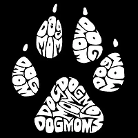 Women's Plus Word Art Tank Top - Dog Mom
