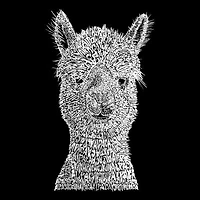 Women's Plus Word Art Tank Top - Alpaca