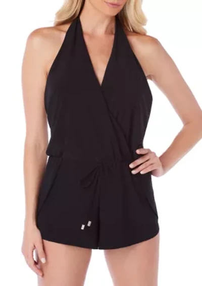 Solid Bianca Swim Romper
