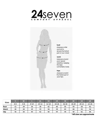 Maternity Three Quarter Sleeve A Line Knee Length Dress