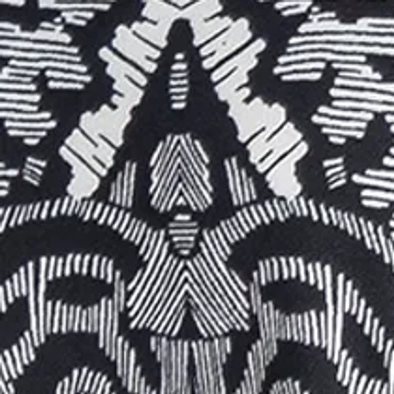 Maternity Black Paisley Long Sleeve Tunic Top