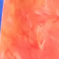 Orange Tie Dye Maternity Open Front Shrug Vest