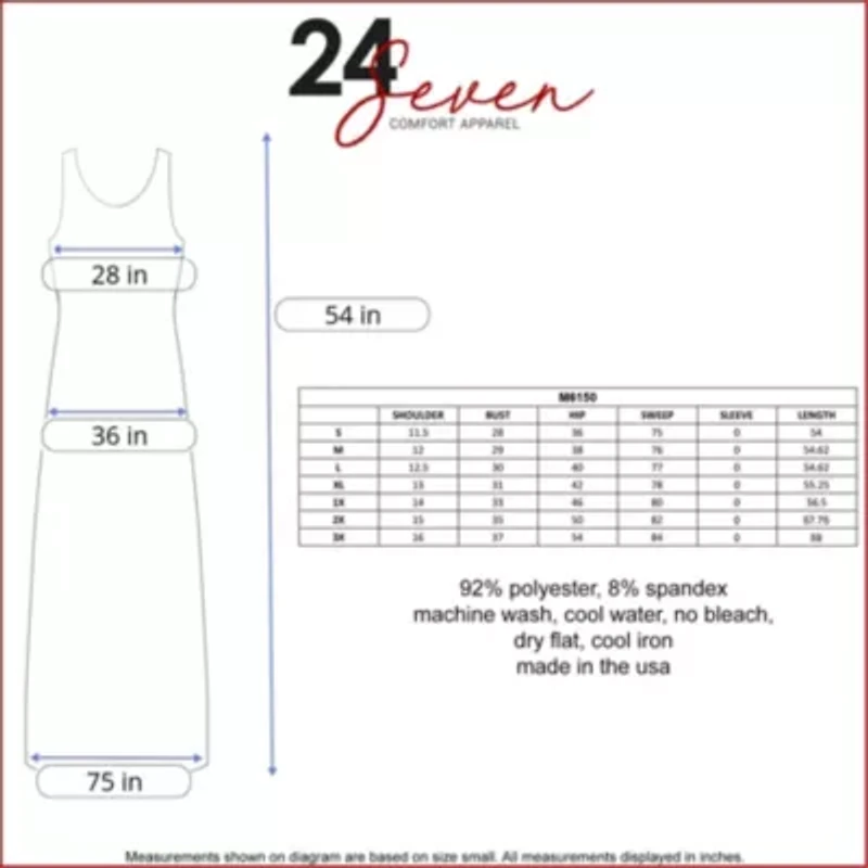 Scoop Neck Sleeveless Maternity Maxi Dress with Pockets