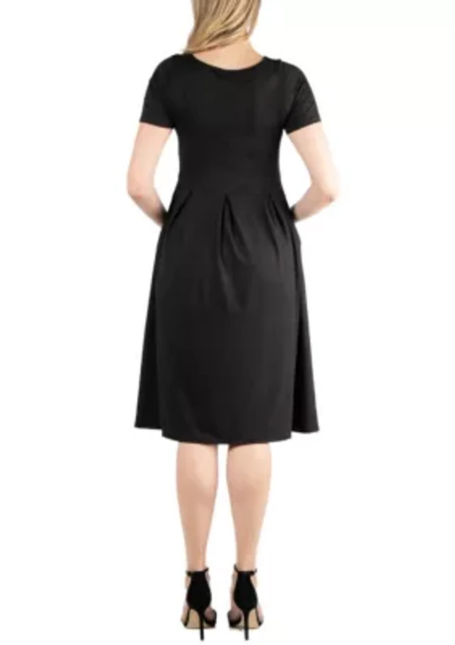 charlotte short sleeve organza midi dress BHLDN Charlotte Short-Sleeve Organza Midi Dress at MarketFair Shoppes in Princeton, NJ