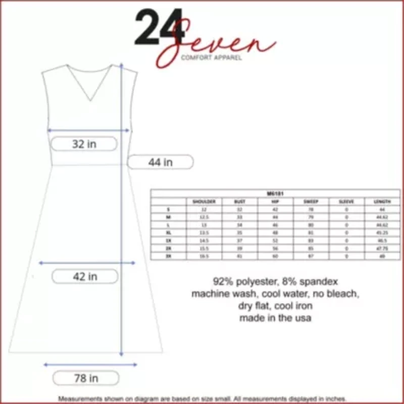 Fit and Flare Sleeveless Maternity Midi Dress with Pockets