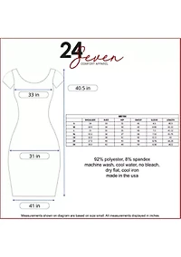 Faux Wrapover Maternity Dress with Cap Sleeves