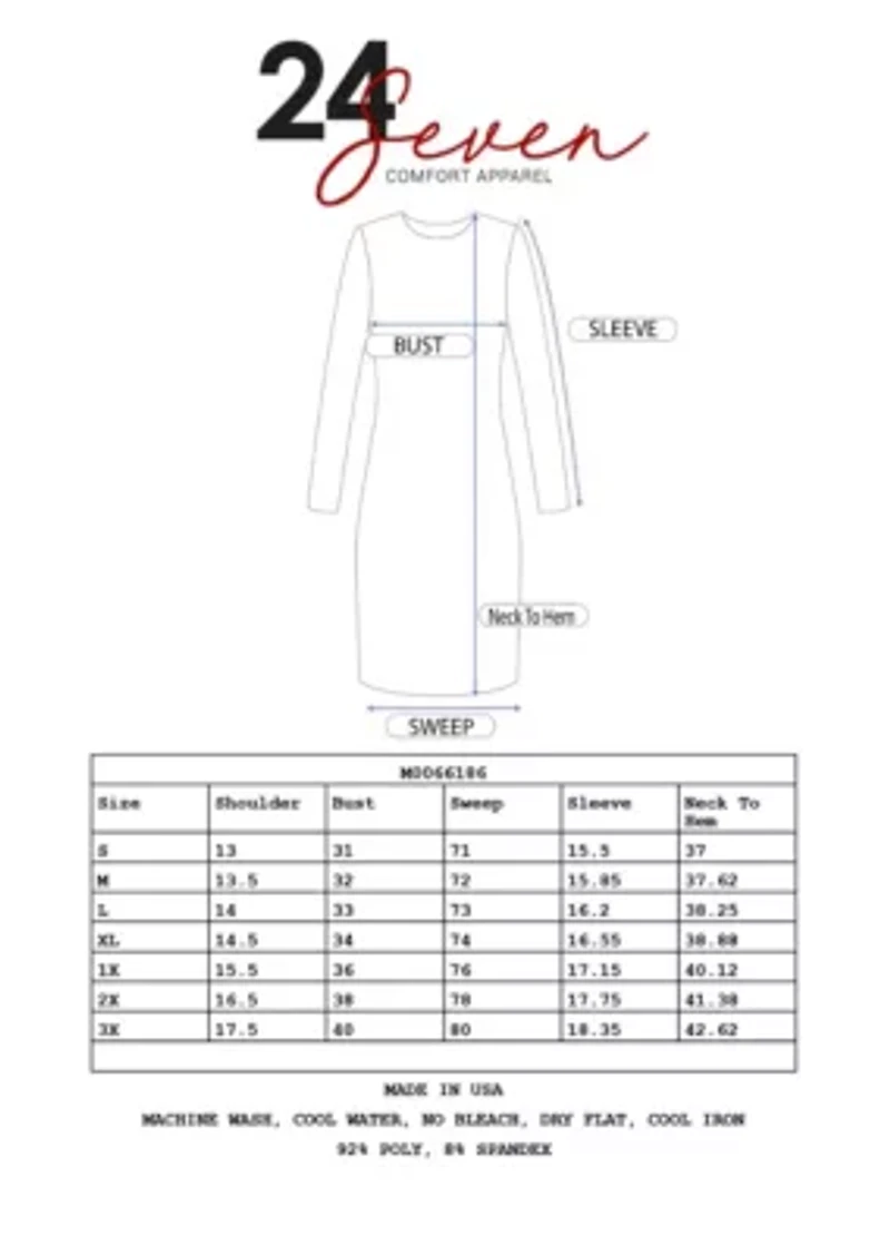 Fit and Flare Scoop Neck Maternity Dress