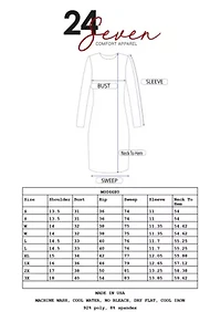 Casual Maternity Maxi Dress With Sleeves