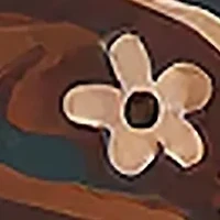 Womens Plus Elastic Waist Maxi Skirt Brown Print