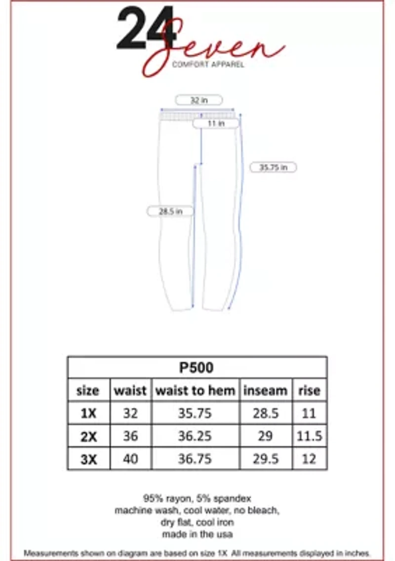 Plus Comfortable Ankle Length  Leggings