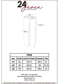 Plus Comfortable Ankle Length  Leggings