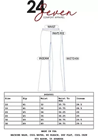 Plus Comfortable Ankle Length Stretch Leggings