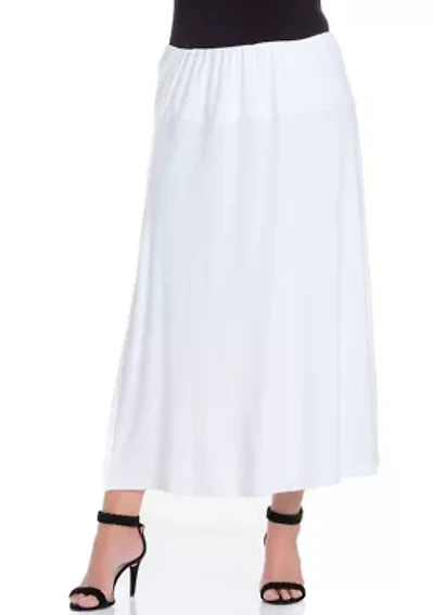 Plus Maxi Skirt