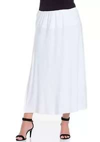 Plus Maxi Skirt